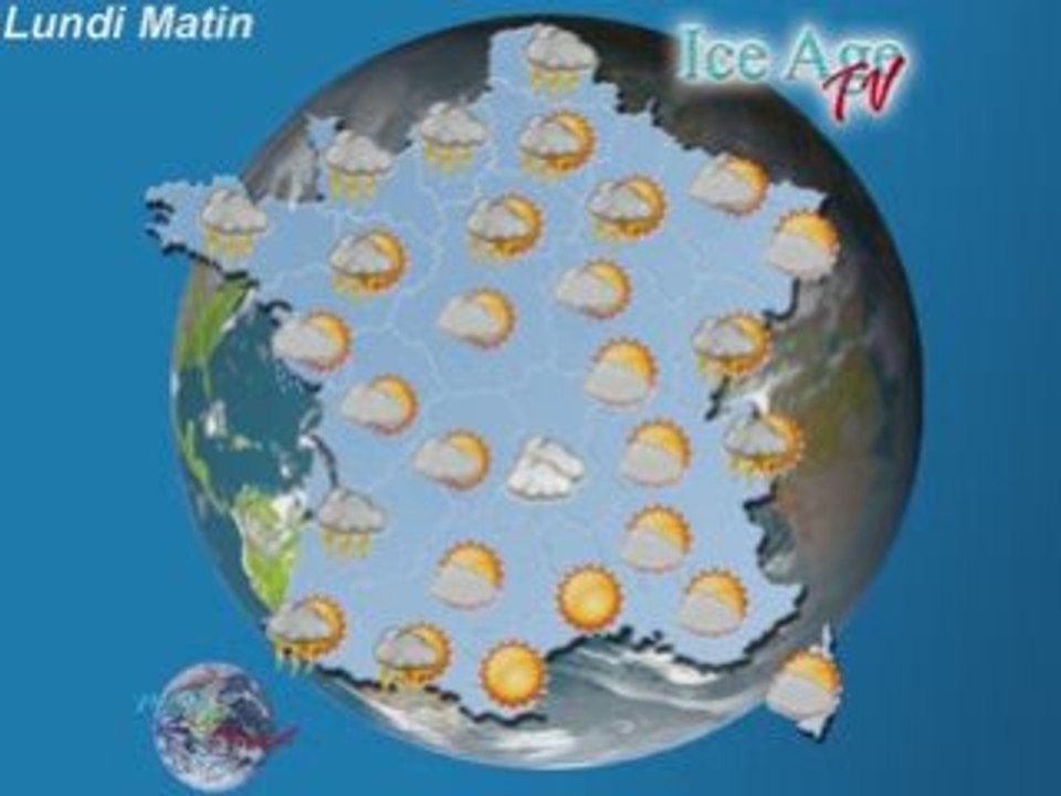 Meteo du Lundi 7 juillet 2008