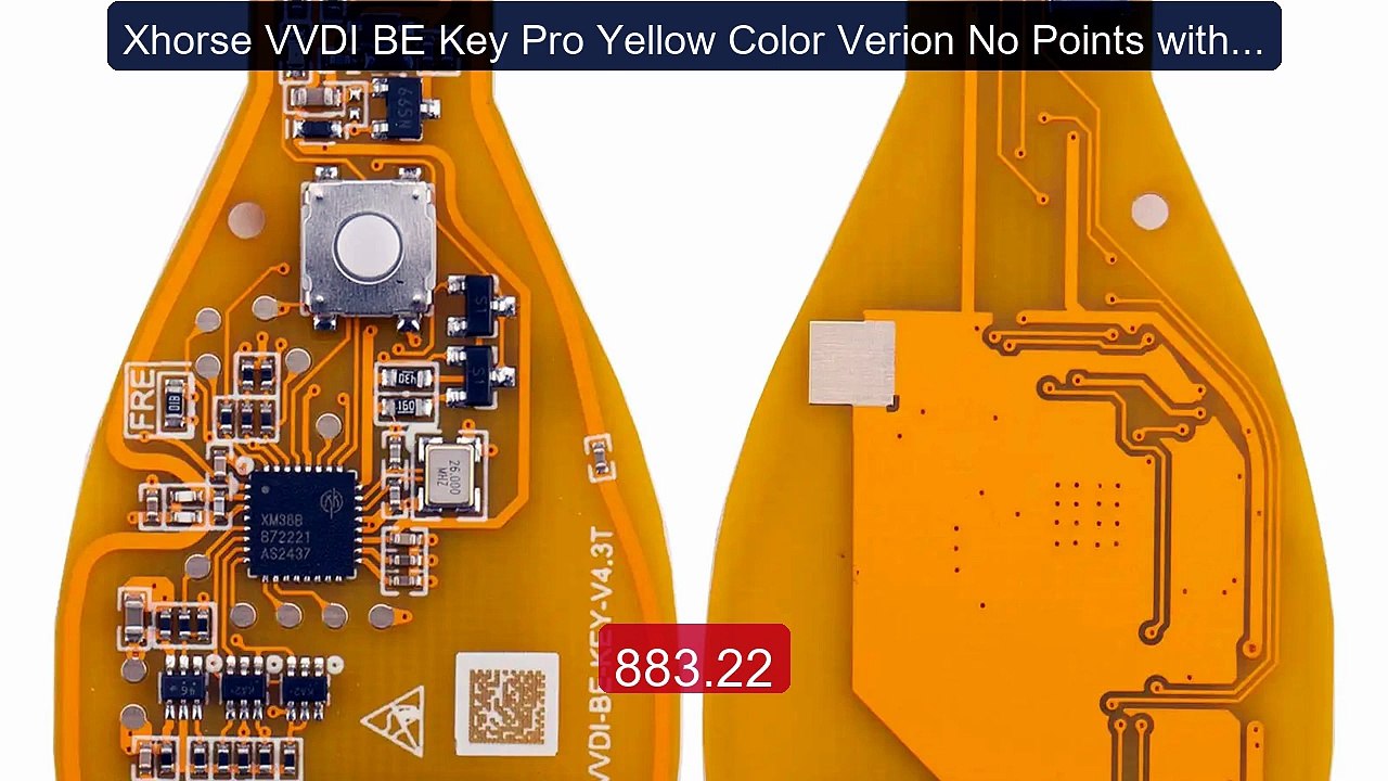 Xhorse VVDI BE Key Pro Yellow Color Verion No Points with Smart Key... -- Top Rated 2026 | Buy Now!
