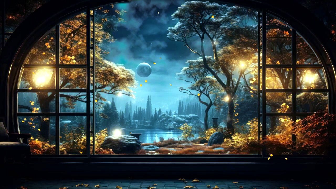 Nuit Magique & Paix Intérieure _ Musique Douce pour Dormir et Méditer _ Calme Profond
