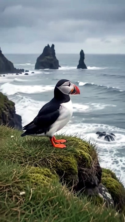 Atlantic Puffin Title: Atlantic Puffin of Iceland | Real Wildlife Documentary