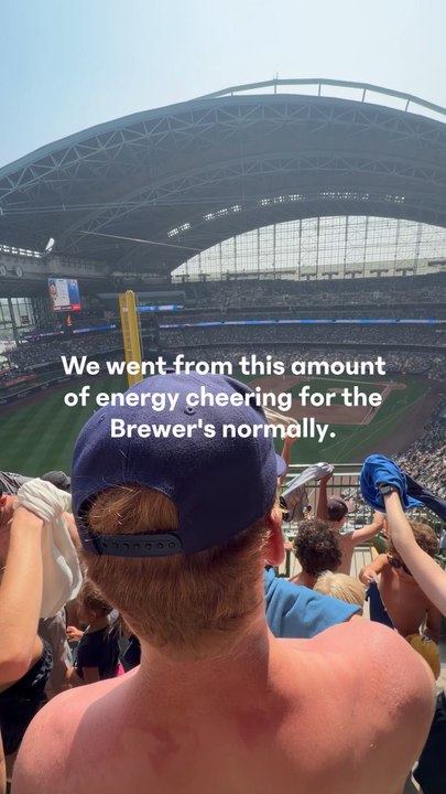 My first Brewer's game