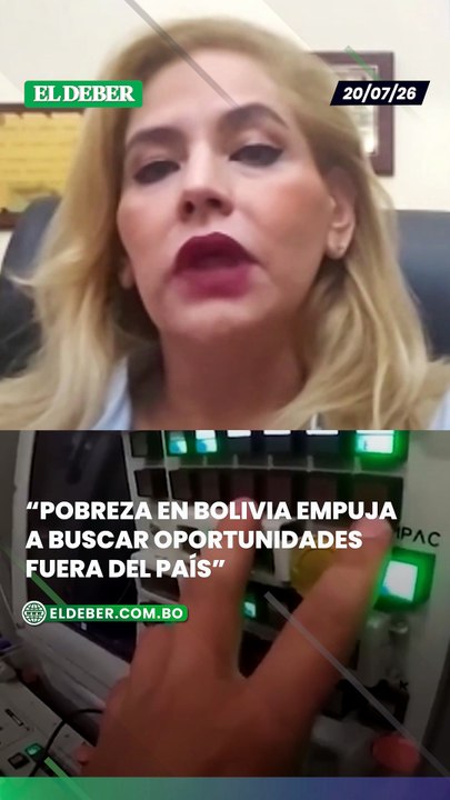 “Pobreza en Bolivia empuja a buscar oportunidades fuera del país”