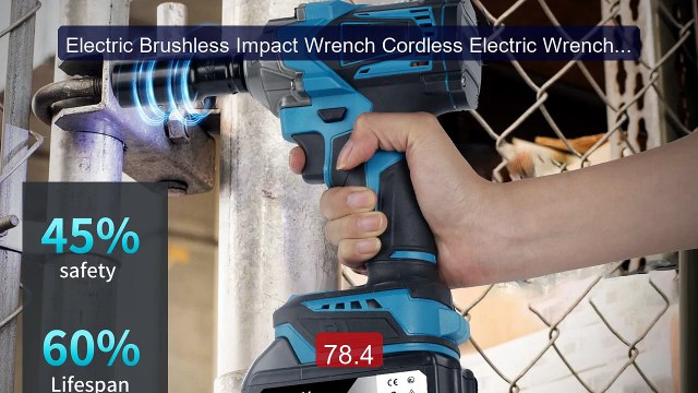 Electric Brushless Impact Wrench Cordless Electric Wrench Screwdriv... Top Rated 2026 | Buy Now!