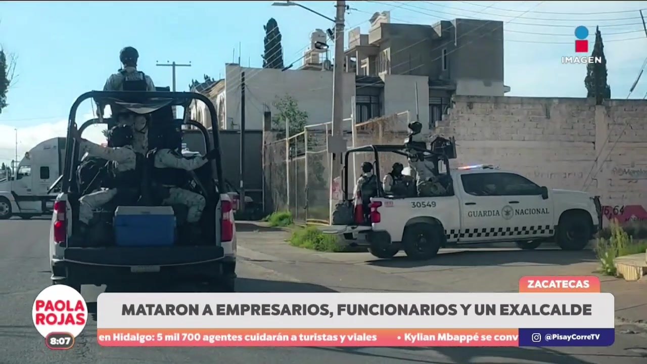 Identifican a víctimas de la ola de violencia en Zacatecas | De Pisa y Corre con Paola Rojas