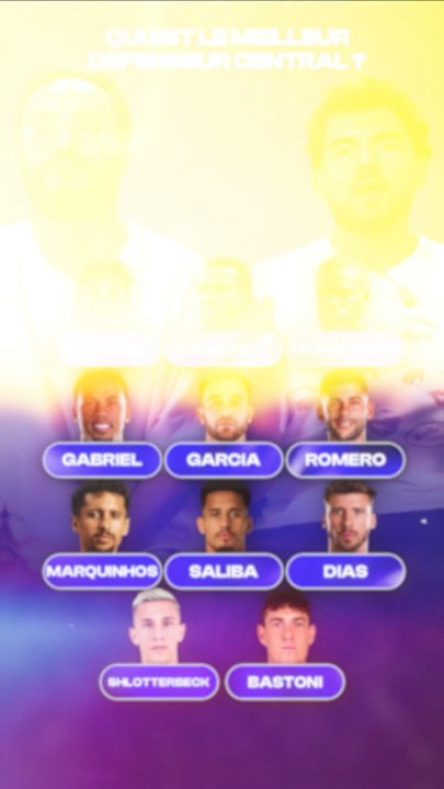 QUI est le MEILLEUR DEFENSEUR CENTRAL de la SAISON ? ⚽️🏆