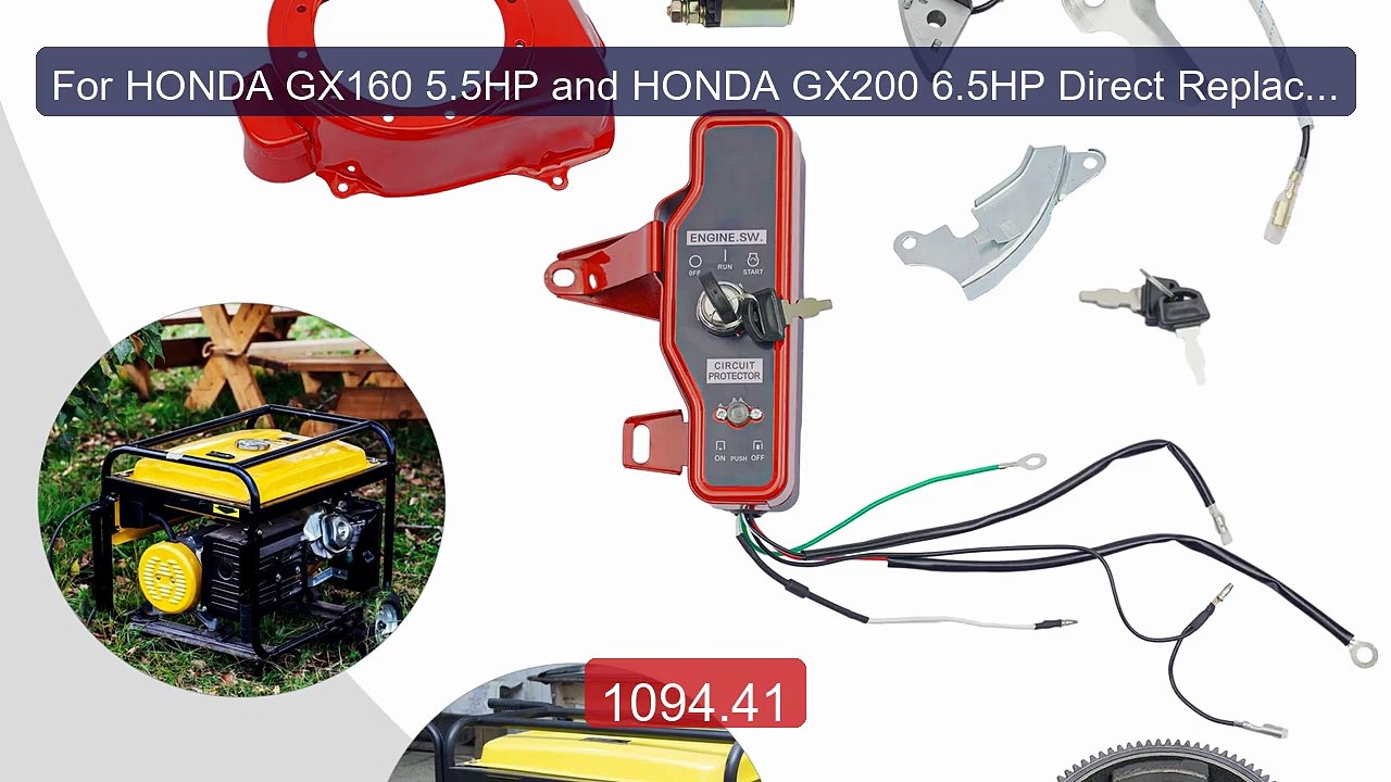 For HONDA GX160 5.5HP and HONDA GX200 6.5HP Direct Replacem... -- Top Pick 2026 | Unbeatable Price!