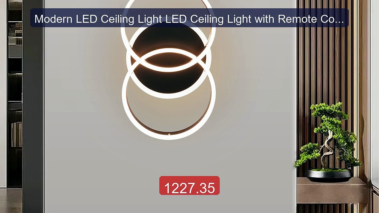 Modern LED Ceiling Light LED Ceiling Light with Remote Control... -- Hot Deal 2026 | Limited Offer!