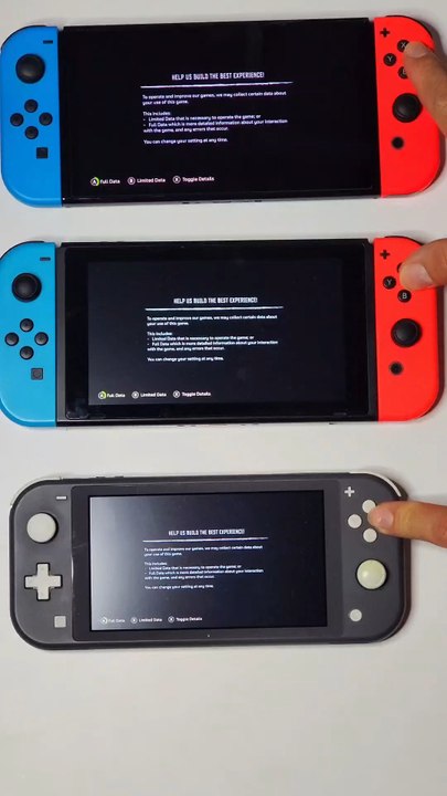 LEGO Horizon Adventures Switch Lite vs Standard vs Oled | Speed Test Comparison #shorts #switch