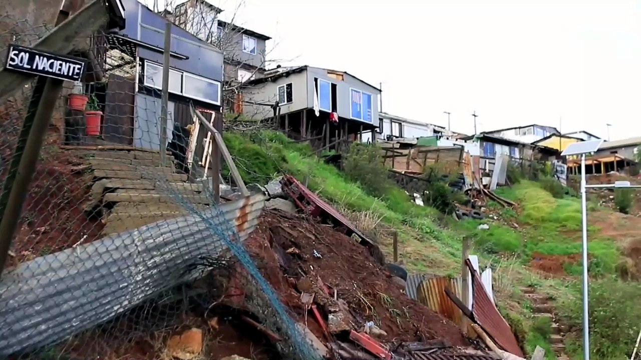 Temporal deja graves daños en Chile y mantiene la amenaza de aluviones e inundaciones