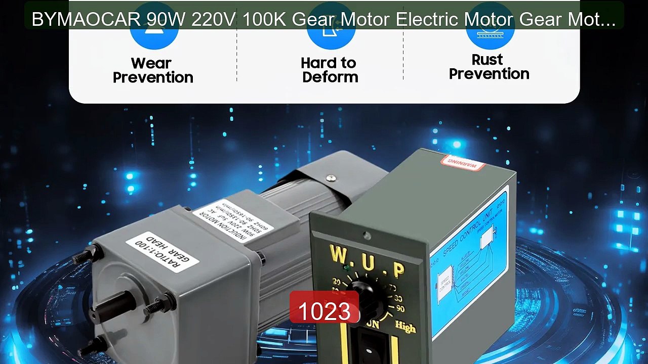 BYMAOCAR 90W 220V 100K Gear Motor Electric Motor Gear Motor W|Gear... -- Best Deal 2026 | Shop Now!