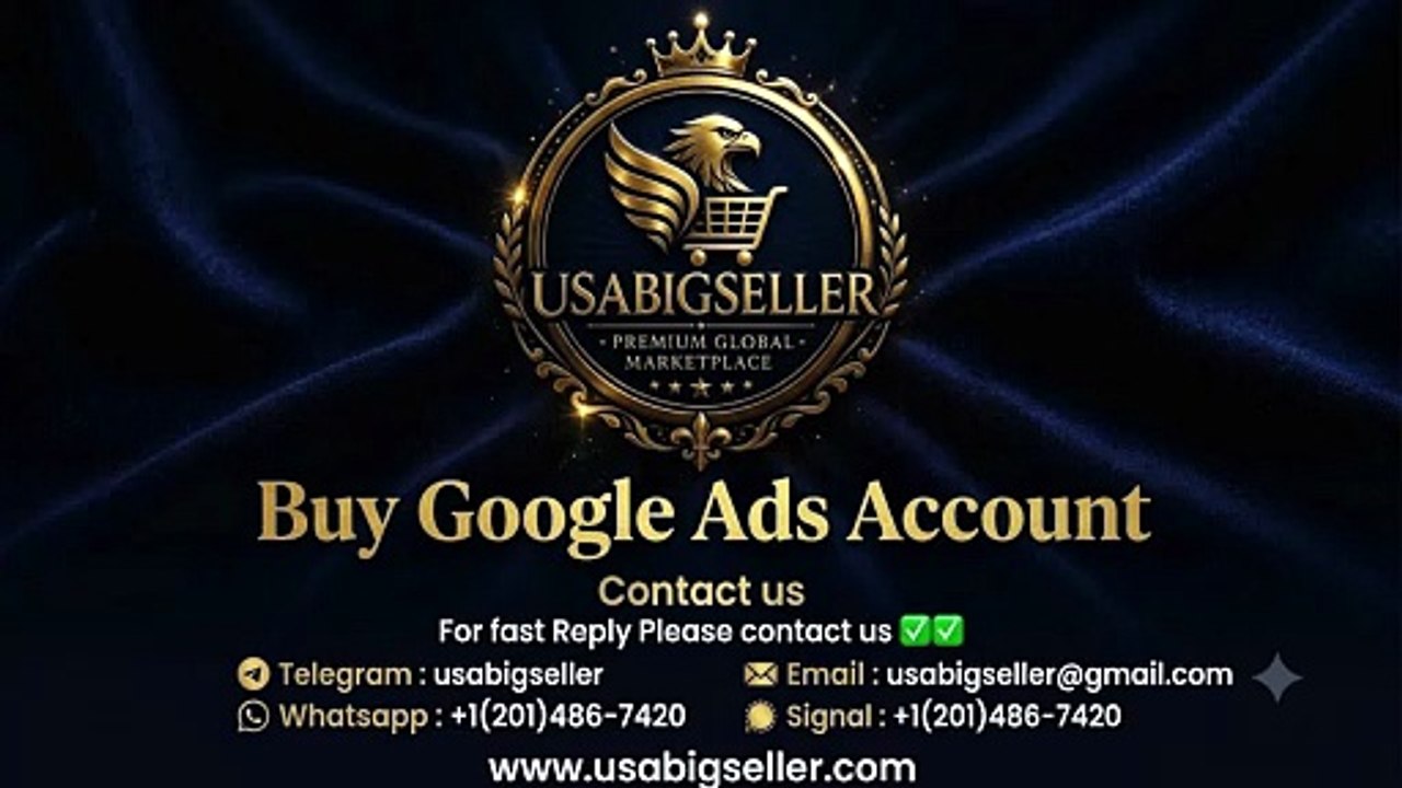 Buy Google Ads Account for Business Growth with Premium Quality and Fast Access