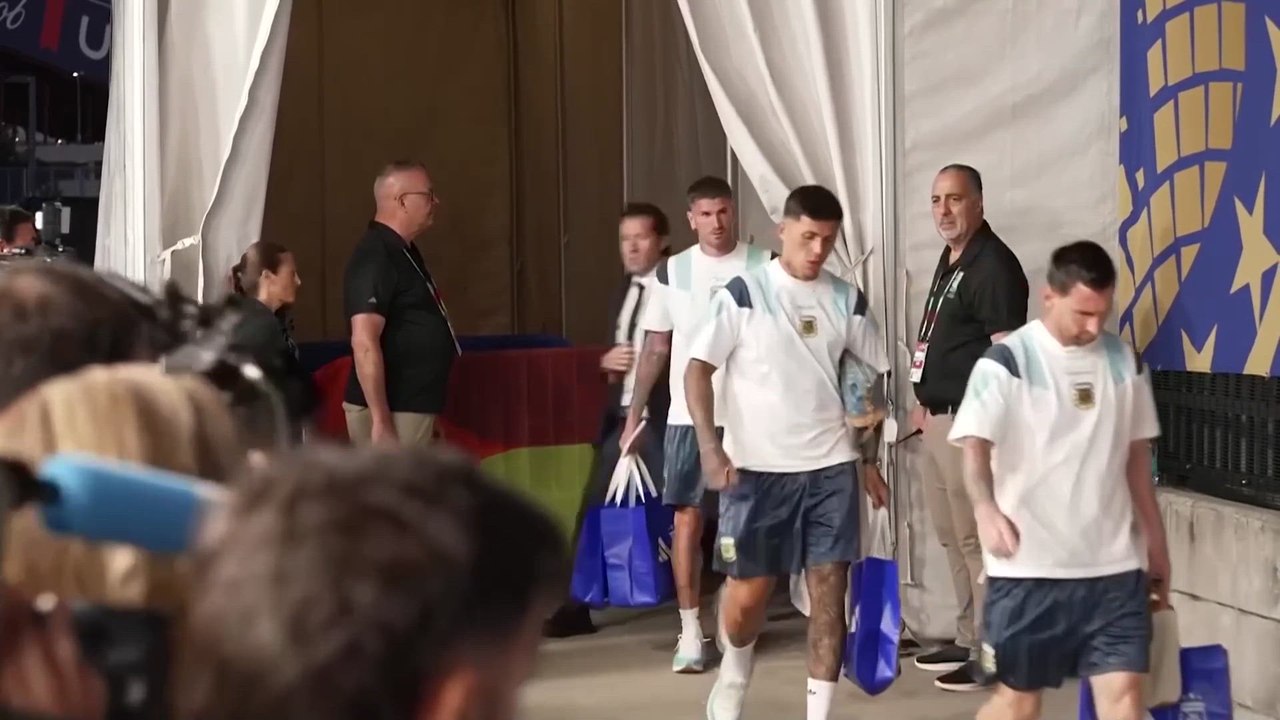 Asi abandonó Argentina el MetLife Stadium tras perder la final del mundo contra España