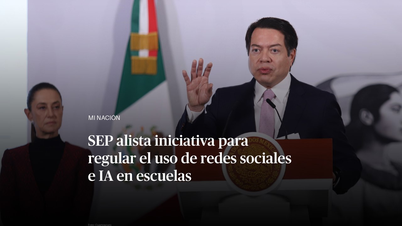 SEP alista iniciativa para regular el uso de redes sociales e IA en escuelas