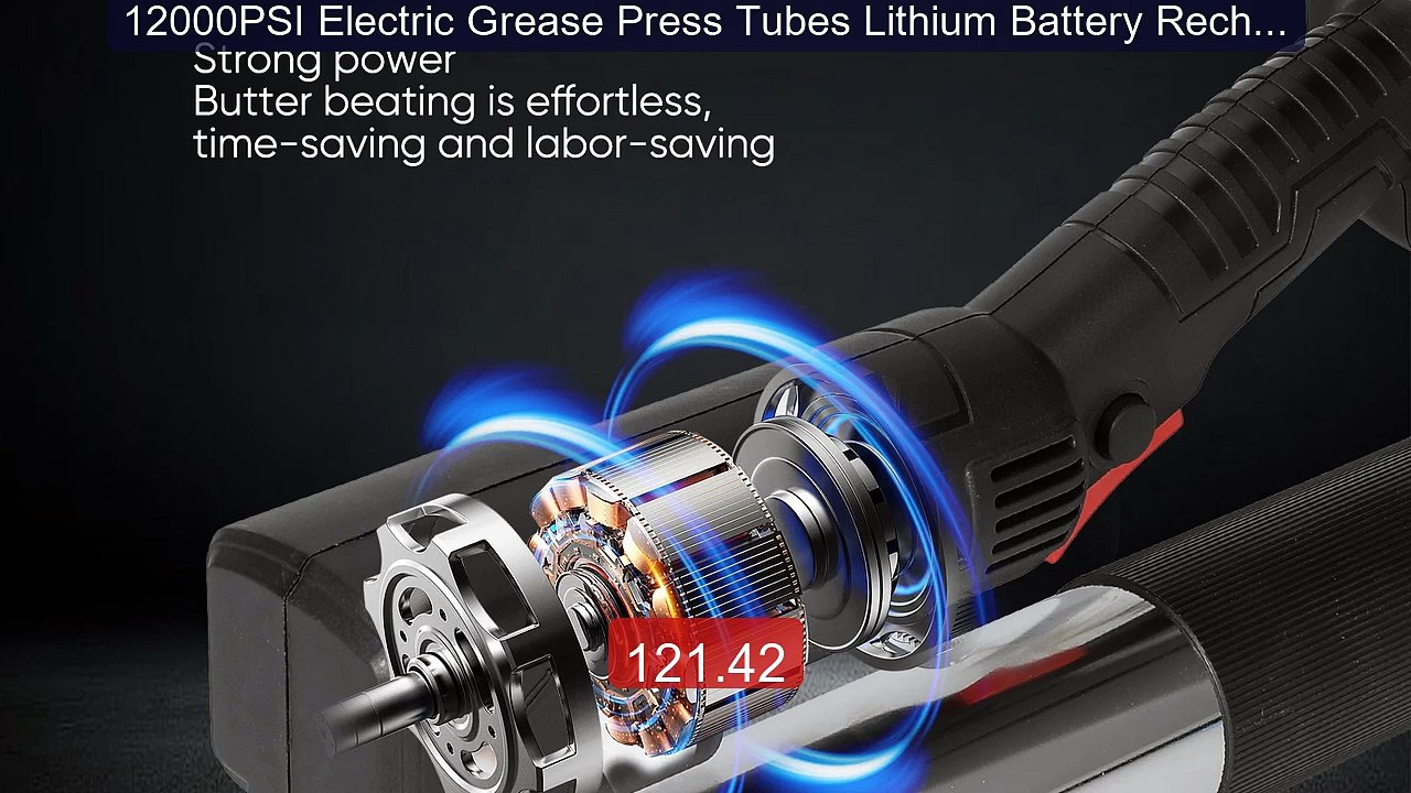 12000PSI Electric Grease Press Tubes Lithium Battery Rechargeable ... -- Best Deal 2026 | Shop Now!