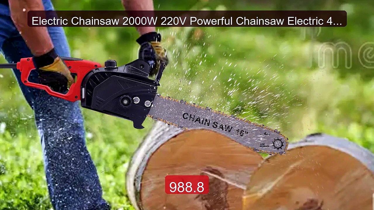 Electric Chainsaw 2000W 220V Powerful Chainsaw Electric 40.5cm Swor... -- Top Rated 2026 | Buy Now!