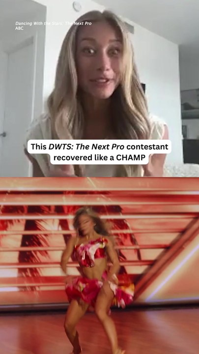 ‘DWTS: The Next Pro’ Star Briar Nolet Reacts to Her Stumble