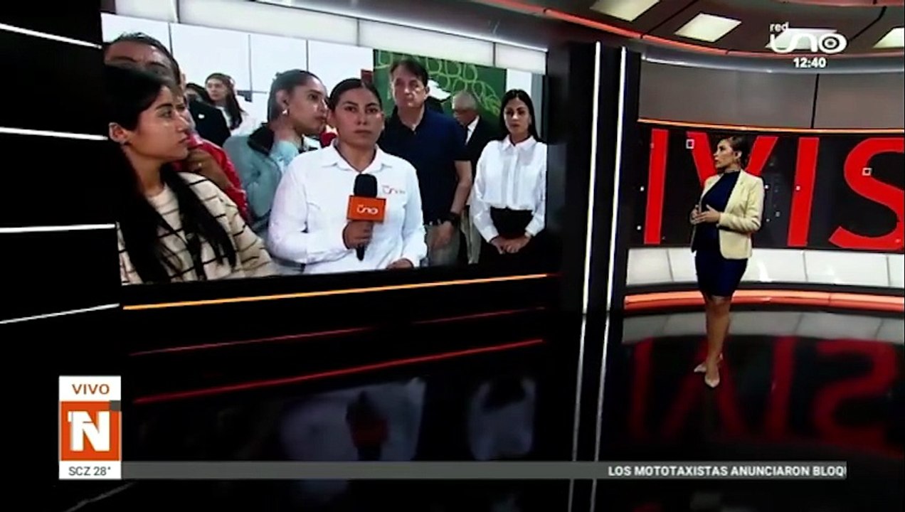 GOBERNADOR DE SCZ COORDINA ACCIONES CONTRA INCENDIOS