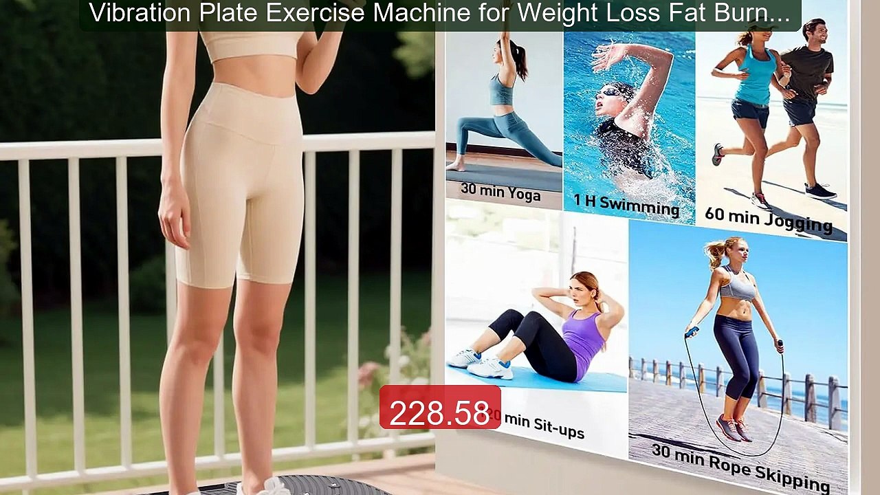 Vibration Plate Exercise Machine for Weight Los...