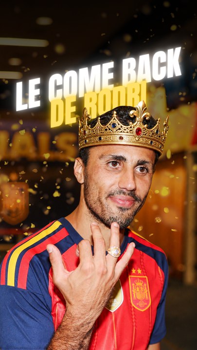 L’incroyable retour de Rodri 🤴🏻