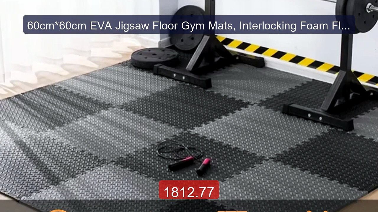 60cm*60cm EVA Jigsaw Floor Gym Mats, Interlocking Foam Floor ... -- Amazing Value 2026 | Must Have!