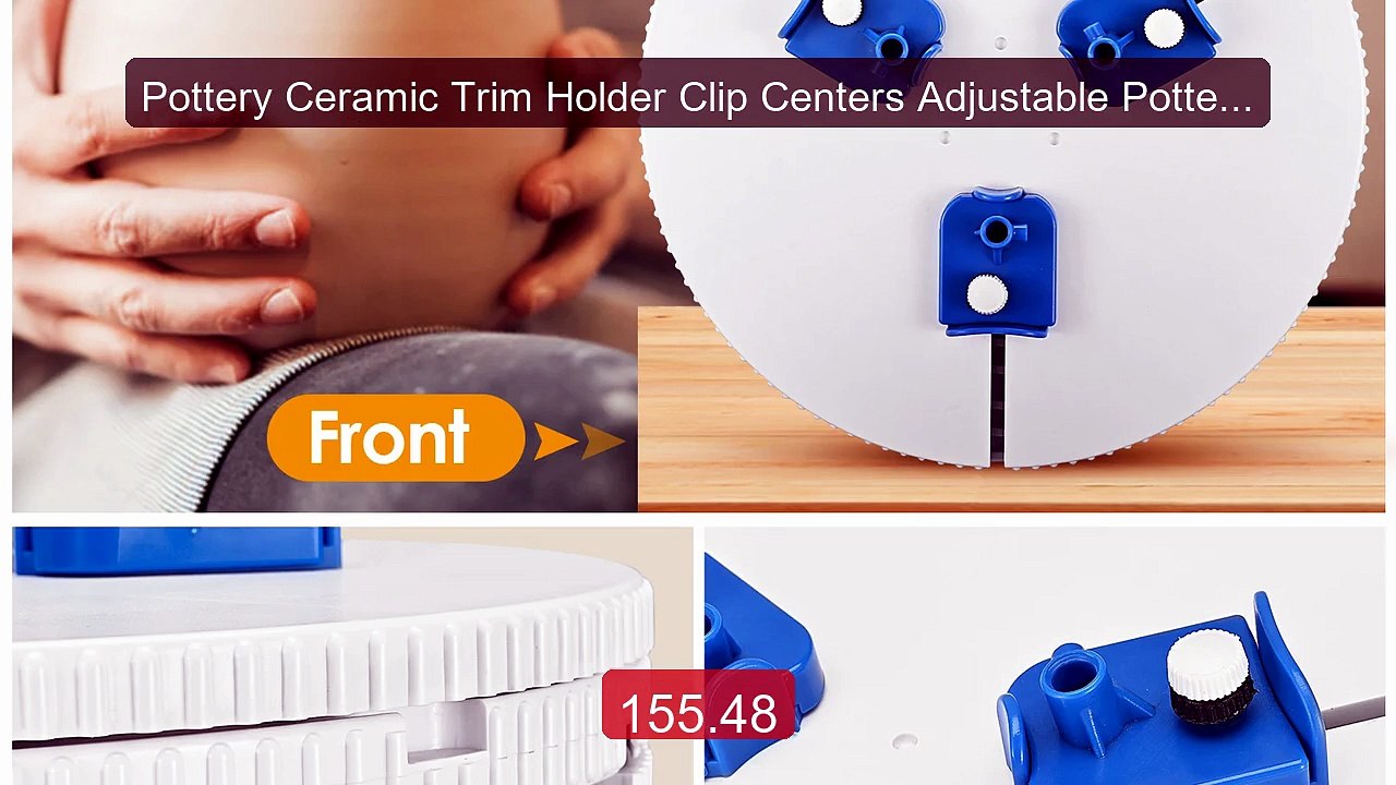 Pottery Ceramic Trim Holder Clip Centers Adjustable Pottery Wh... -- Hot Deal 2026 | Limited Offer!