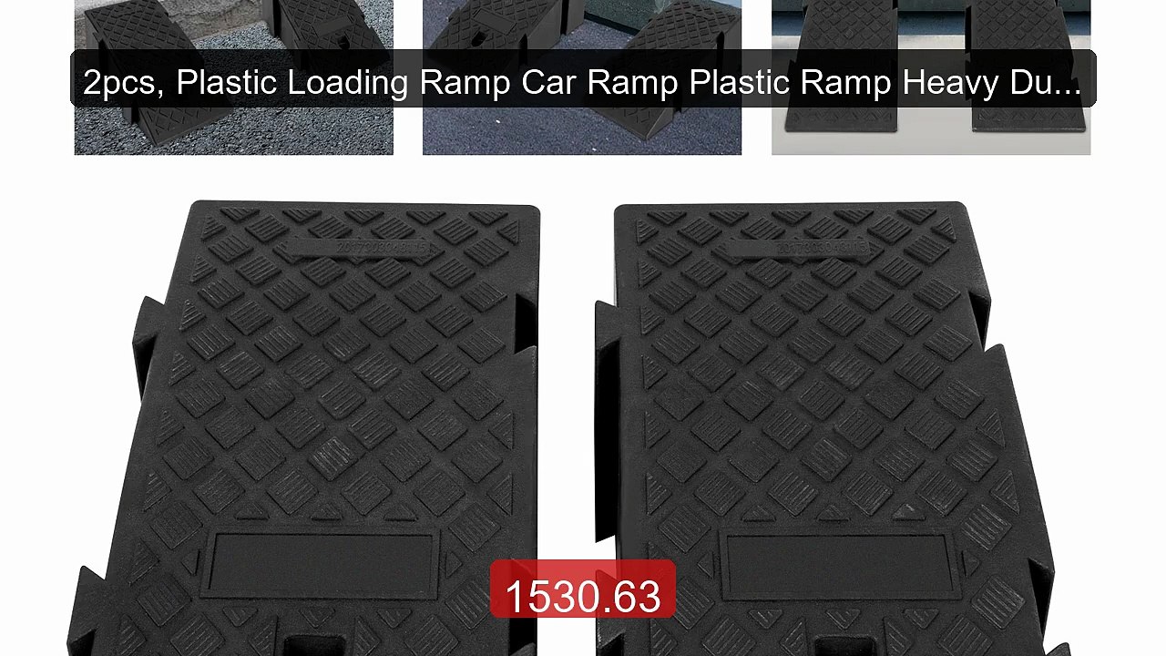 2pcs, Plastic Loading Ramp Car Ramp Plastic Ramp Heavy Duty Ramp T... -- Best Deal 2026 | Shop Now!