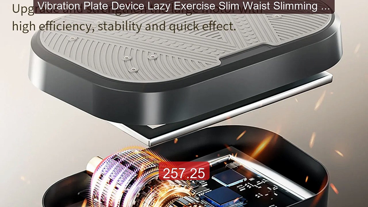 Vibration Plate Device Lazy Exercise Slim Waist Slimming Vibra... -- Hot Deal 2026 | Limited Offer!