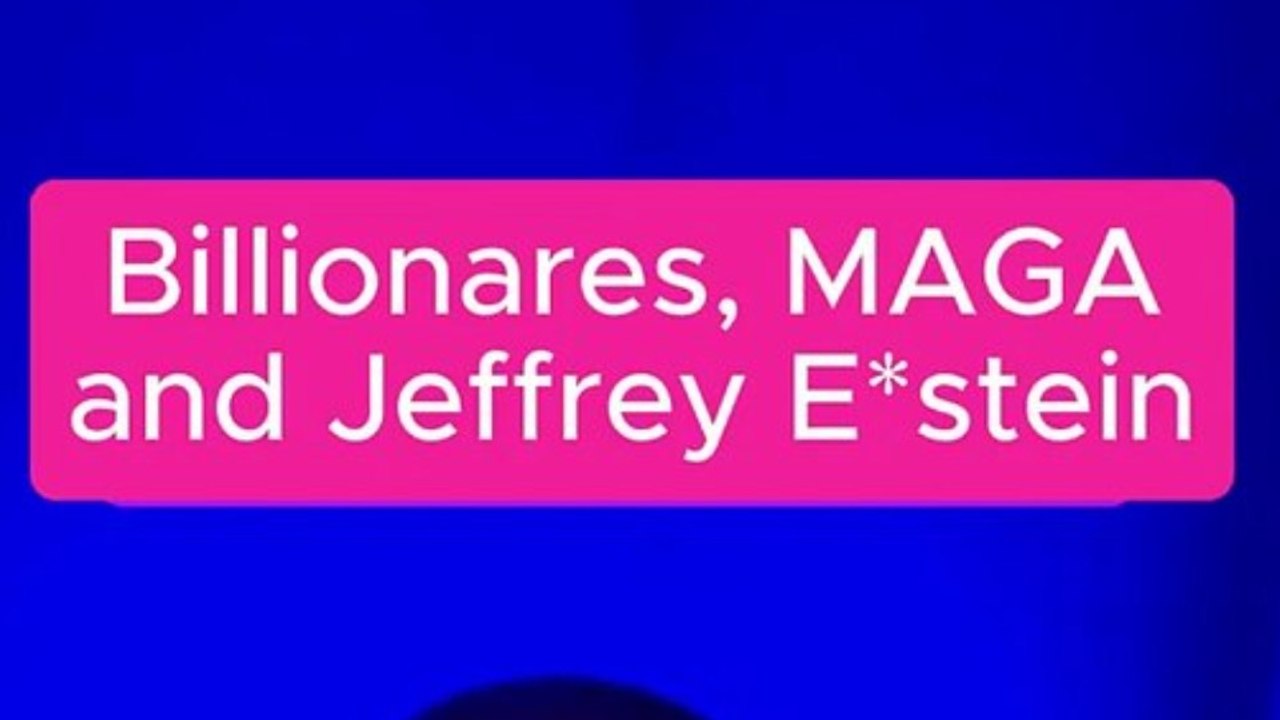 Billionares, MAGA and Jeffrey E*stien