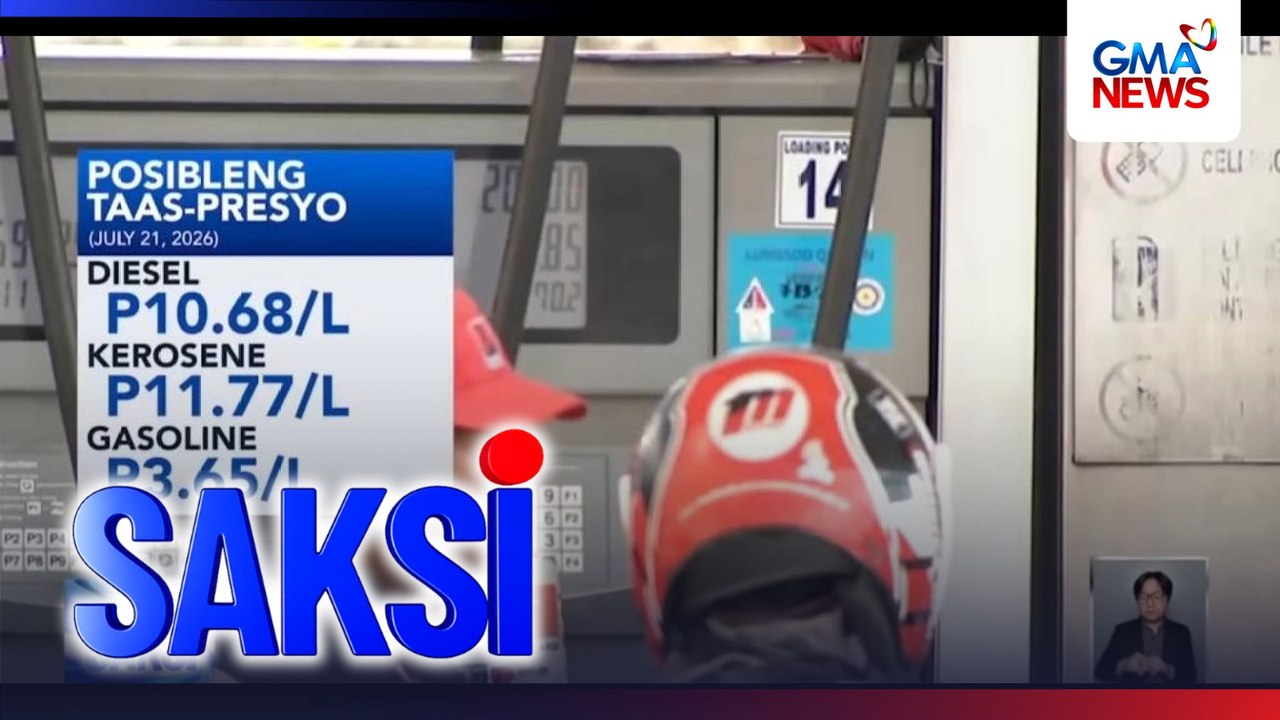 Higit P10/L na taas-presyo sa diesel at kerosene, inaasahang ipatutupad bukas; gasolina, posibleng higit P3/L ang itataas | Saksi