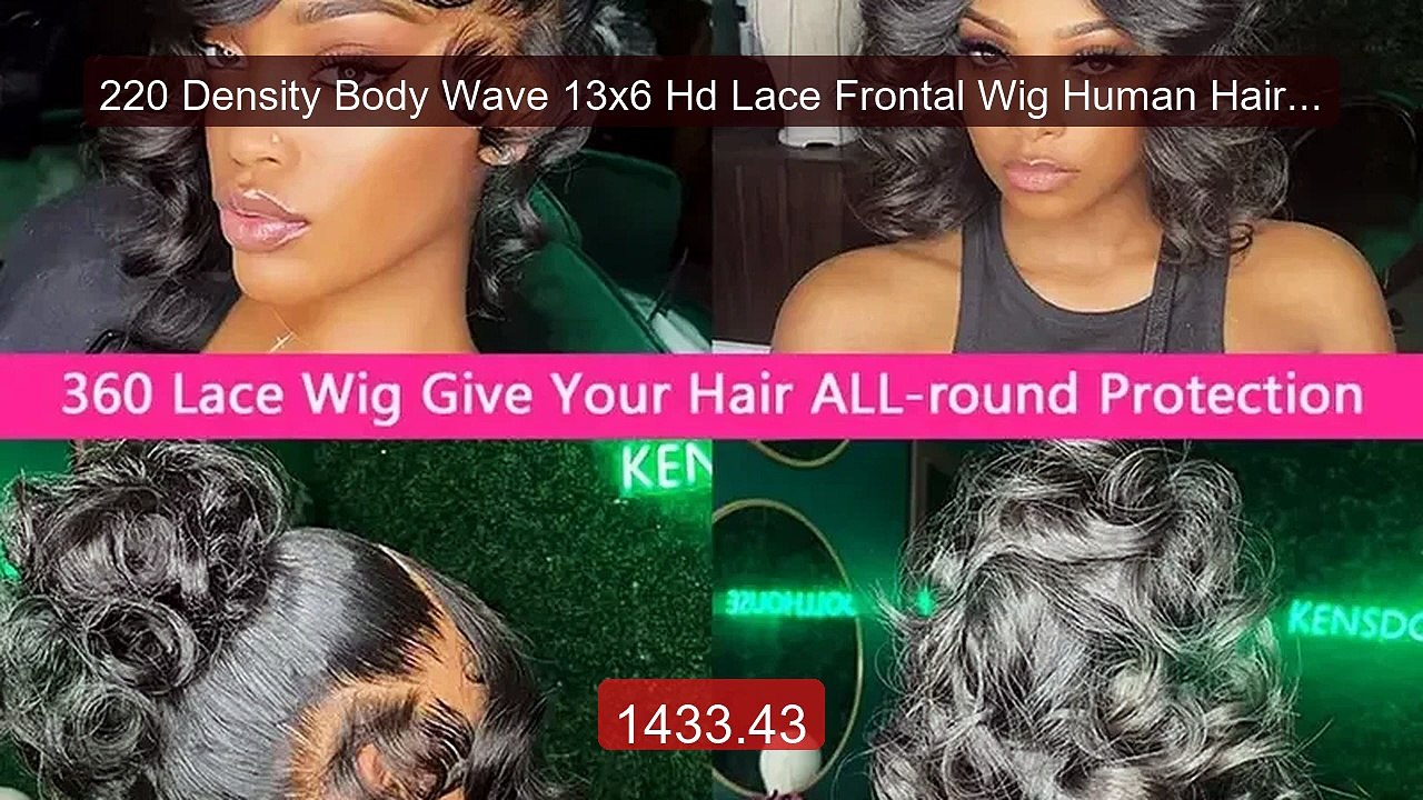 220 Density Body Wave 13x6 Hd Lace Frontal Wig Human Hair 1... -- Top Pick 2026 | Unbeatable Price!