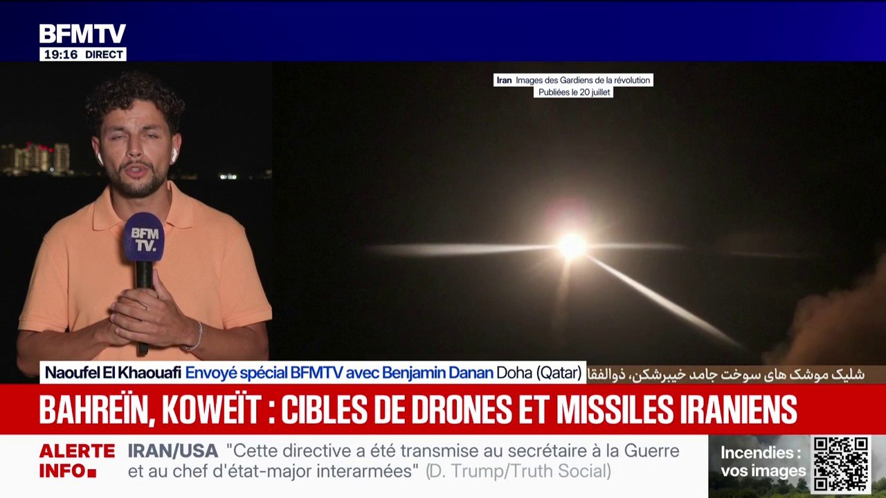 Moyen-Orient: l'armée du Koweït dit affronter des tirs de missiles et de drones iraniens
