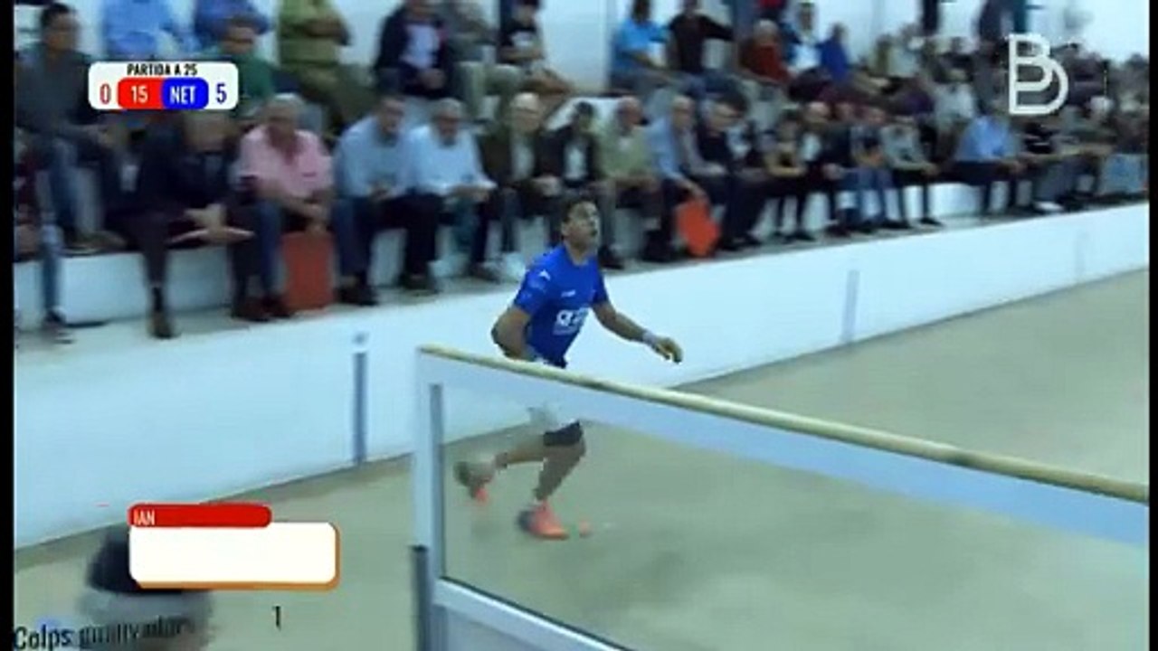 Llosa de Ranes Semifinal V Copa Caixa Popular Trofeu Diputació de València de raspall Ian-Roberto vs Pablo-Tonet IV