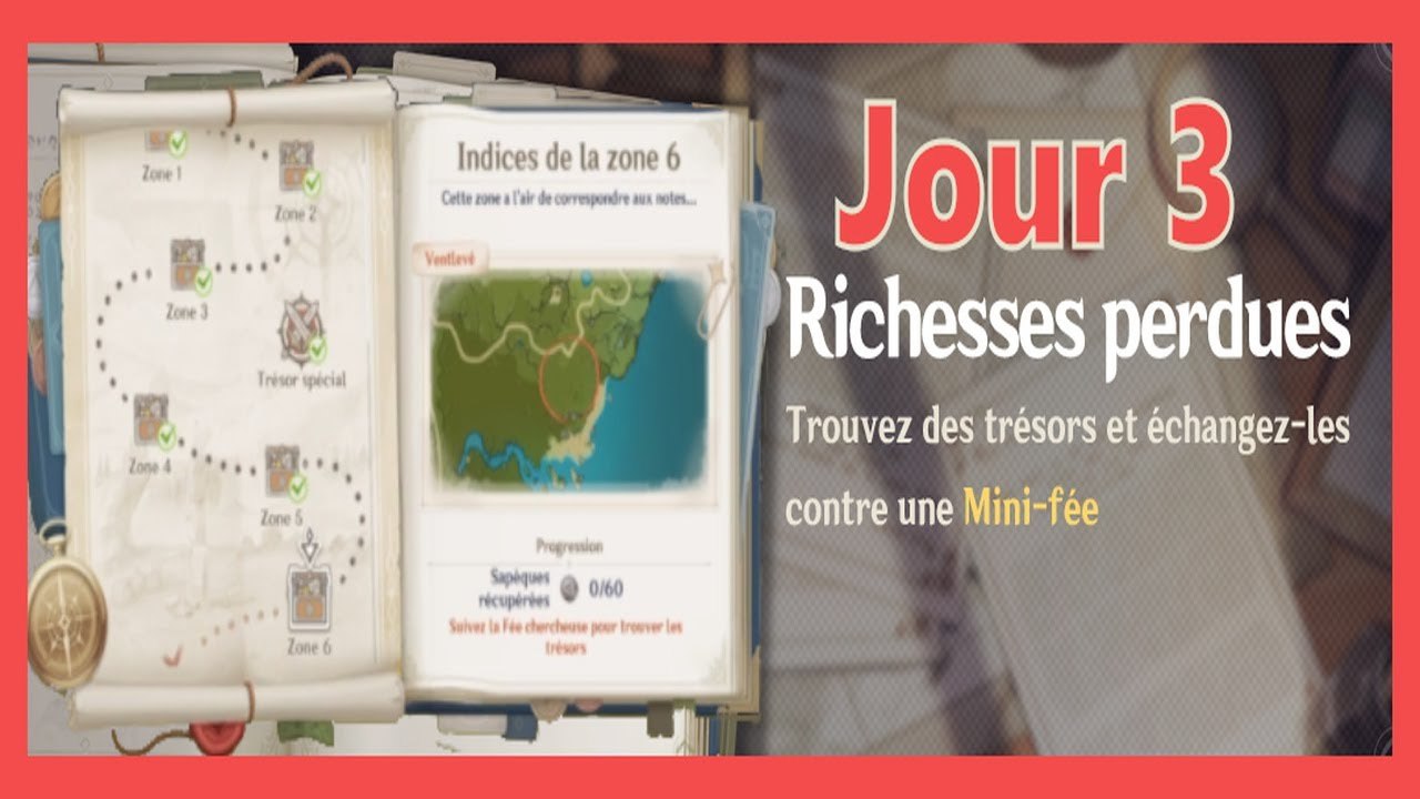 Genshin Impact FR | Richesses perdues - Zone 5 & 6