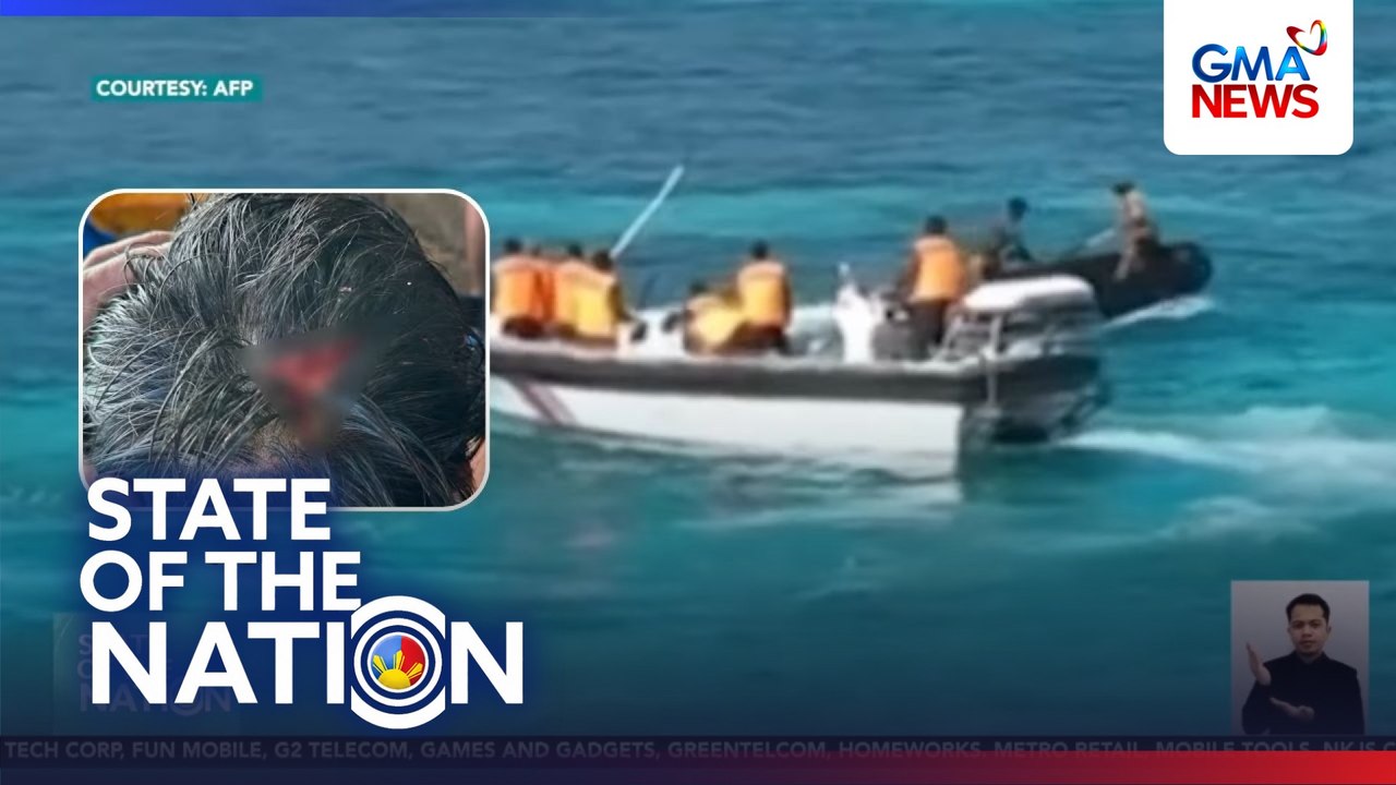 2 sundalong Pinoy, sugatan sa pananakit ng China Coast Guard sa Ayungin Shoal | SONA