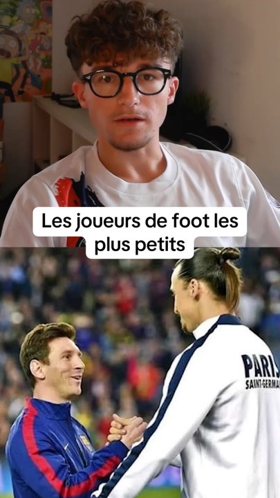 Les joueurs de foot les plus petits #foot #football #petit