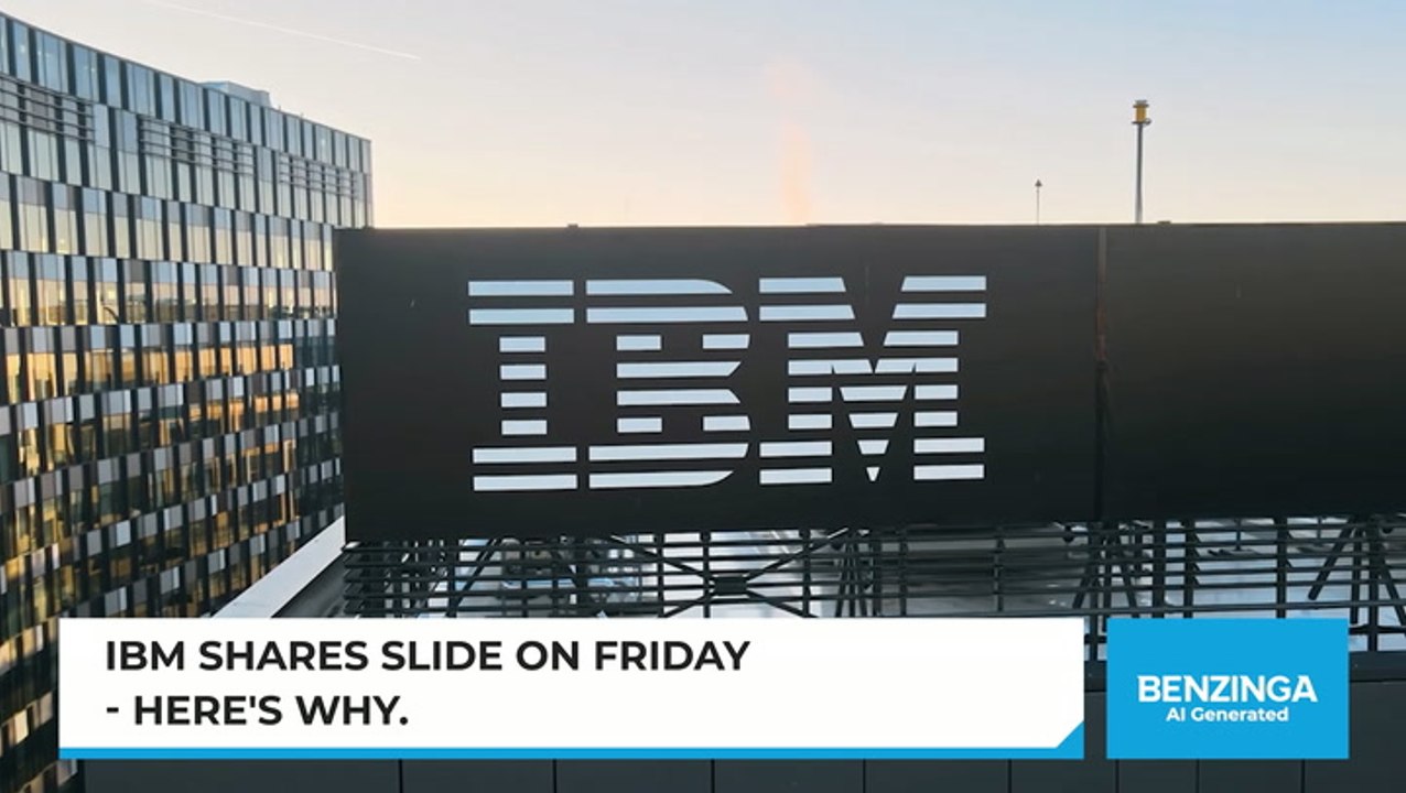 IBM Slides On Forecast