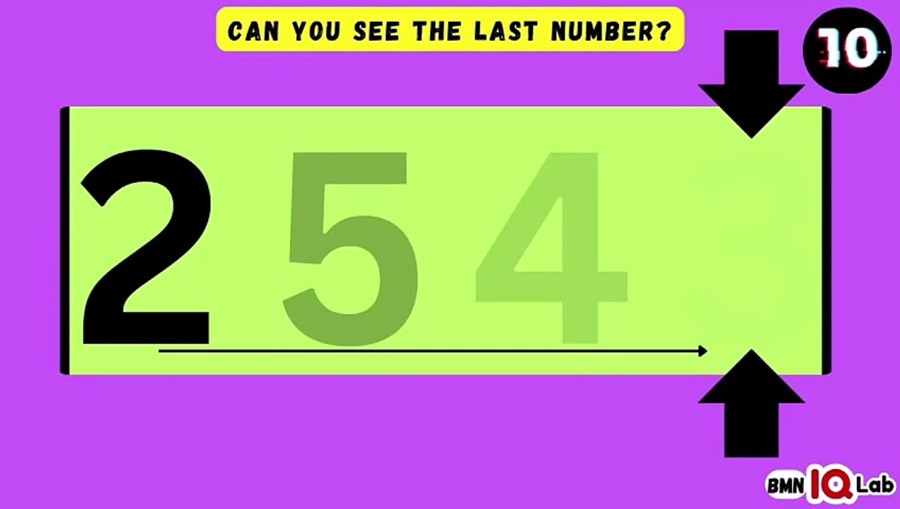 #DoNotEmbarrassYourself 😏😂 Can you See The Last Number? (Part 1)🔬
