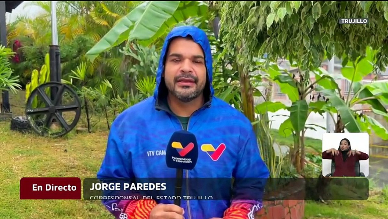 Fuertes lluvias en el estado Trujillo afectaron vialidad entre los municipios Boconó y Campo Elía