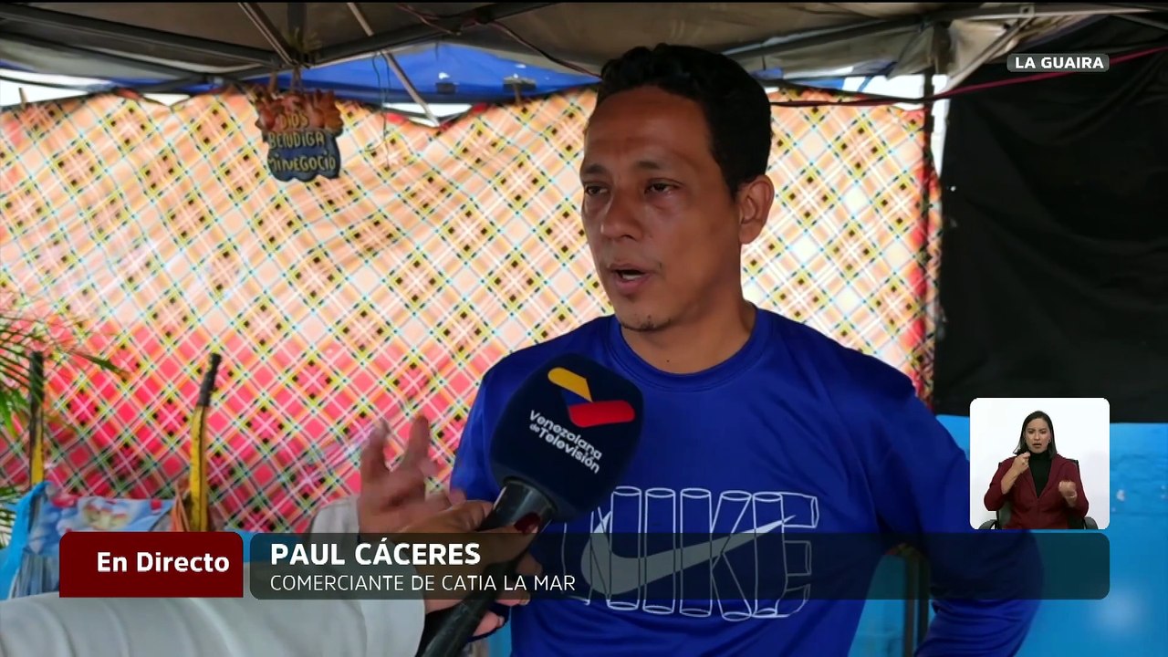 Comerciantes ven de manera satisfactoria la activación económica en el estado La Guaira