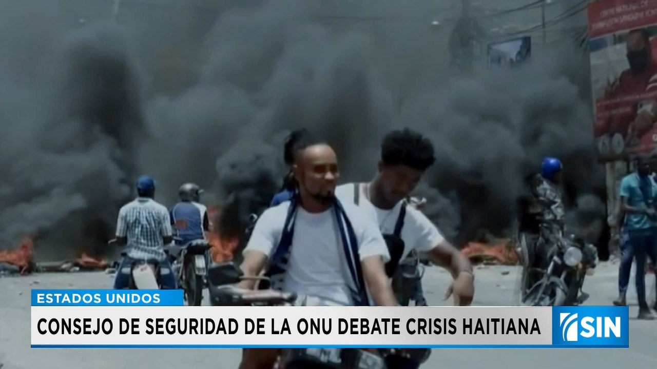 ONU defenderá renovar misión contra pandillas en Haití| Primera Emisión SIN