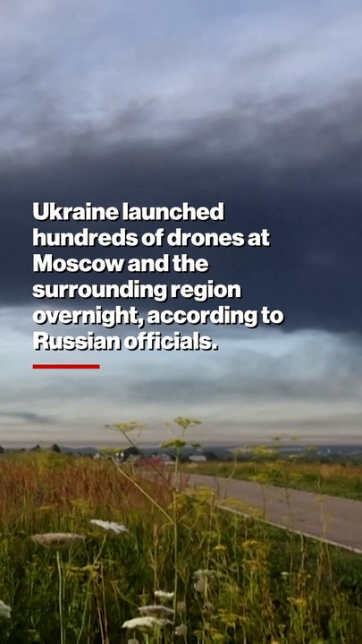 Ukraine Launches 400-Drone Attack on Moscow, Russia Says