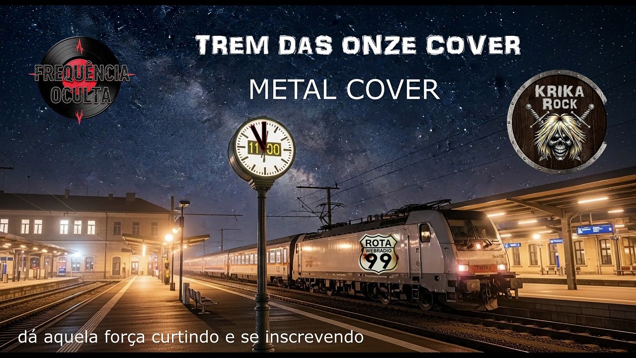 TREM DAS ONZE ROCK COVER