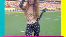¡Shakira roba miradas! Su ajustado look en la final del Mundial desata revuelo