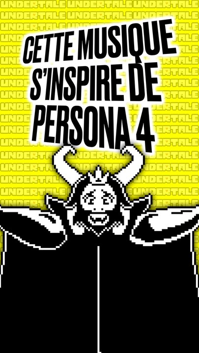 Toby Fox révèle : le thème d'Asgore inspiré par Persona 4 !
