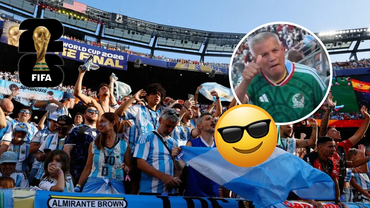 Aficionados argentinos insultan a mexicano en plena final del Mundial 2026 y responde con tarjeta roja; se vuelve viral