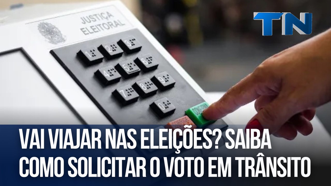 Vai viajar nas eleições? saiba como solicitar o voto em trânsito