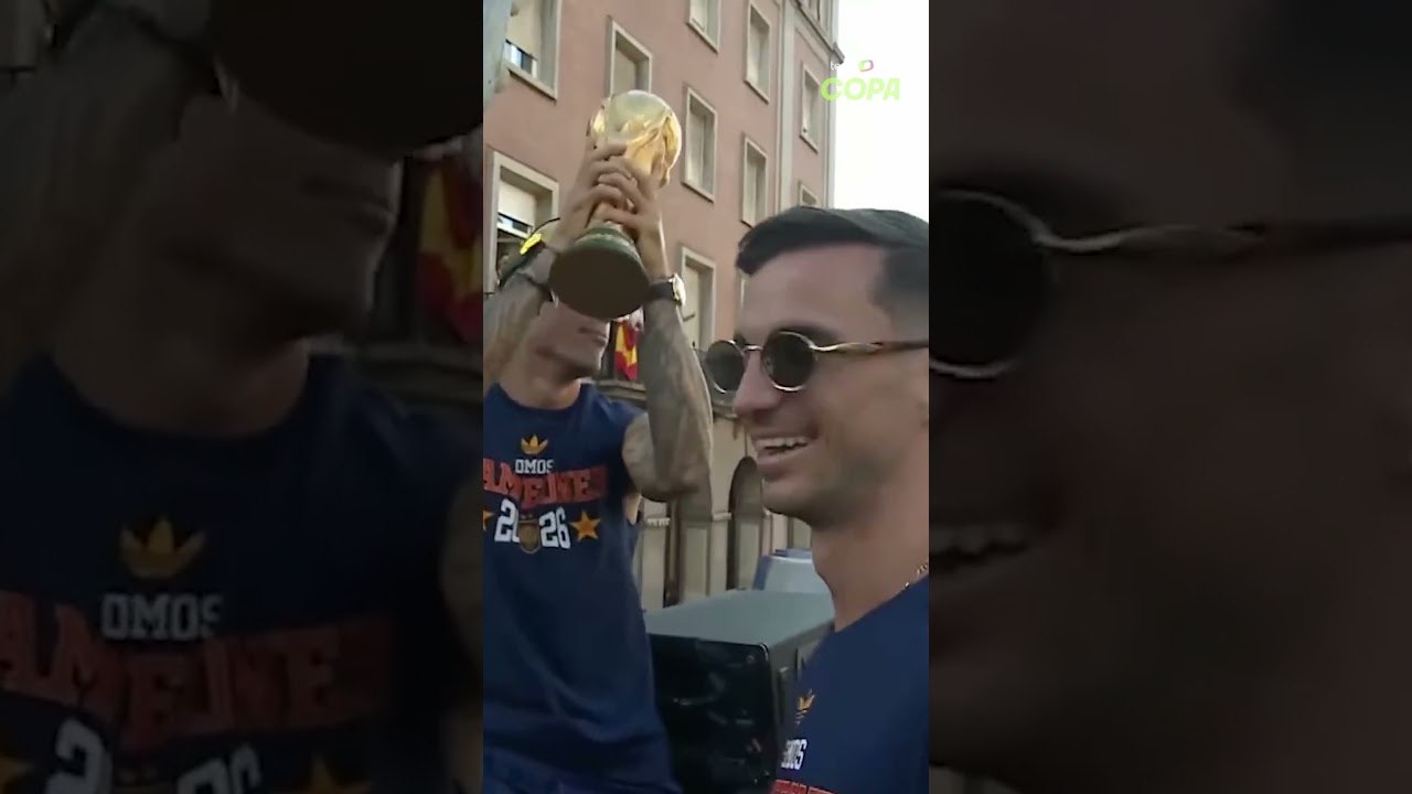 ‘Somos os reis do mundo’: seleção da Espanha arrasta multidão em festa por título da Copa em Madri