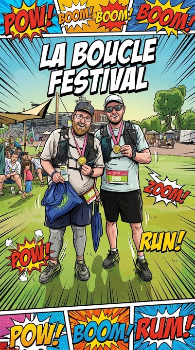 Jour J: La Boucle Festival...🥵🏃‍♂️ Sûrement la course où j'ai le plus...