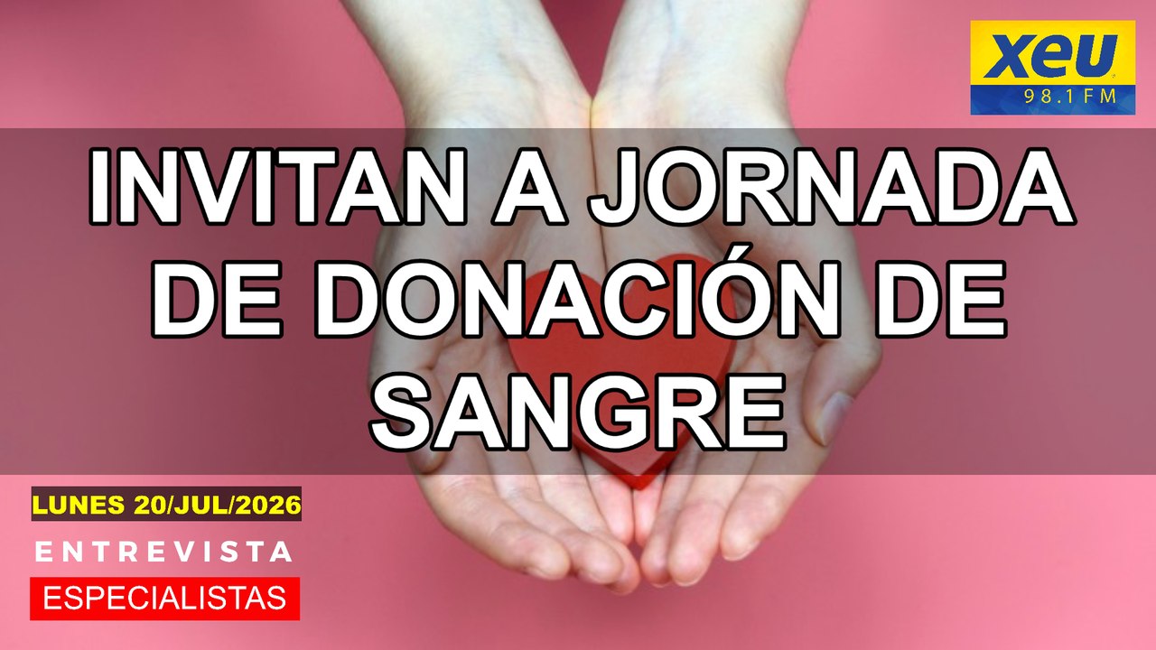 Invitan a Jornada de Donación de Sangre
