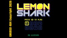 GNUBSD404Short N181 Lemon Shark (looks like PacMan but it is different) (Linux/Web/Pico)